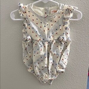 Cat & Jack - Baby Romper, Red, White, & Blue